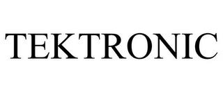 TEKTRONIC trademark