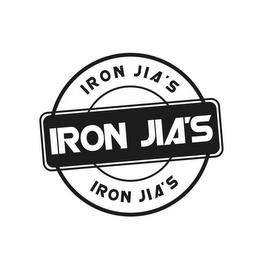 IRON JIA'S IRON JIA'S IRON JIA'S trademark