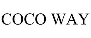 COCO WAY trademark