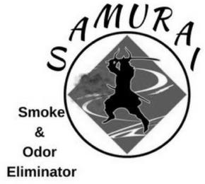 SAMURAI SMOKE & ODOR ELIMINATOR trademark