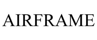 AIRFRAME trademark