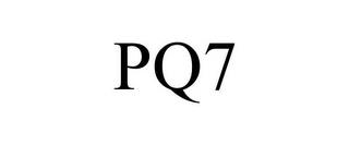 PQ7 trademark