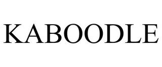 KABOODLE trademark