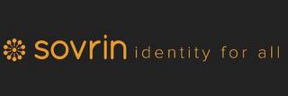 SOVRIN IDENTITY FOR ALL trademark