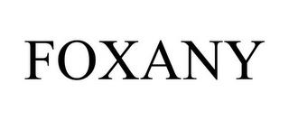 FOXANY trademark