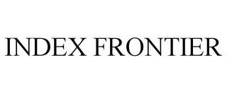 INDEX FRONTIER trademark