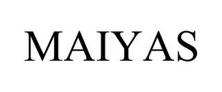 MAIYAS trademark