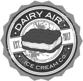 DAIRY AIR ICE CREAM CO. EST. 2017 trademark