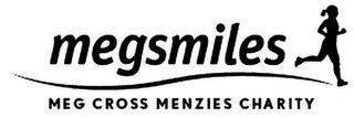 MEGSMILES MEG CROSS MENZIES CHARITY trademark