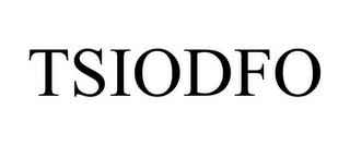 TSIODFO trademark