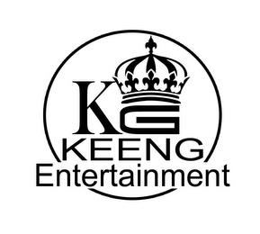 KG KEENG ENTERTAINMENT trademark