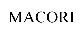 MACORI trademark