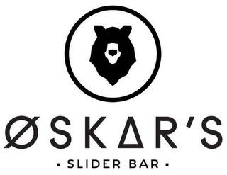 OSKAR'S SLIDER BAR trademark