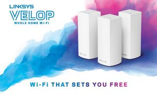 LINKSYS VELOP WHOLE HOME WI-FI WI-FI THAT SETS YOU FREE LINKSYS trademark