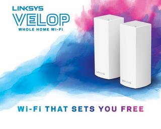 LINKSYS VELOP WHOLE HOME WI-FI WI-FI THAT SETS YOU FREE LINKSYS trademark