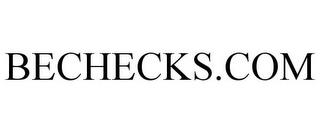 BECHECKS.COM trademark