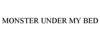 MONSTER UNDER MY BED trademark