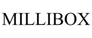 MILLIBOX trademark