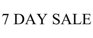 7 DAY SALE trademark