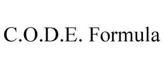 C.O.D.E. FORMULA trademark