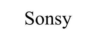 SONSY trademark