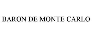 BARON DE MONTE CARLO trademark