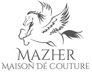 MAZHER MAISON DÉ COUTURE trademark