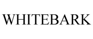 WHITEBARK trademark