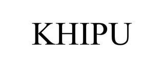 KHIPU trademark