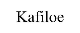 KAFILOE trademark