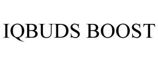 IQBUDS BOOST trademark