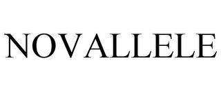 NOVALLELE trademark