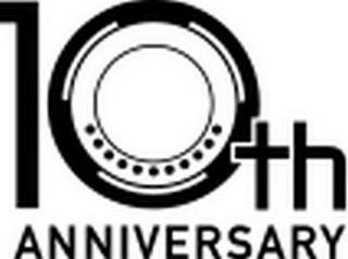 10TH ANNIVERSARY trademark