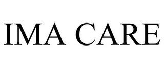 IMA CARE trademark