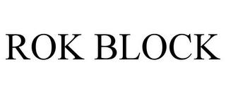 ROK BLOCK trademark