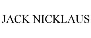 JACK NICKLAUS trademark