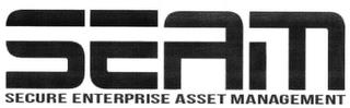 SEAM SECURE ENTERPRISE ASSET MANAGEMENT trademark