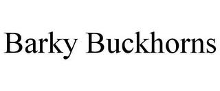 BARKY BUCKHORNS trademark