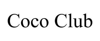 COCO CLUB trademark