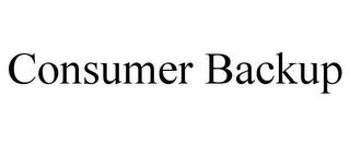 CONSUMER BACKUP trademark