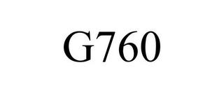 G760 trademark