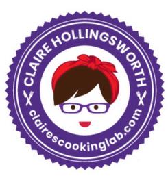 CLAIRE HOLLINGSWORTH CLAIRESCOOKINGLAB.COM trademark