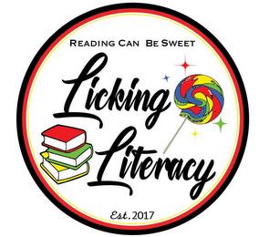 LICKING LITERACY READING CAN BE SWEET EST. 2017 trademark