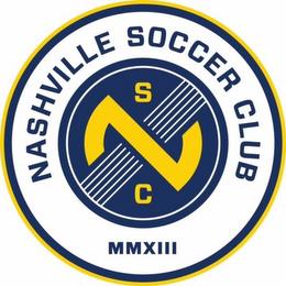 NASHVILLE SOCCER CLUB NSC MMXIII trademark