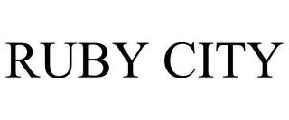 RUBY CITY trademark