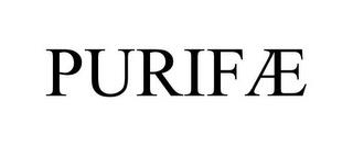 PURIFÆ trademark