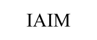 IAIM trademark