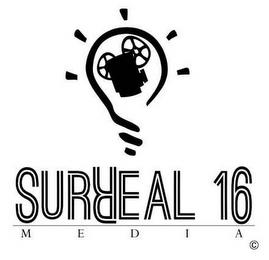 SURREAL 16 MEDIA trademark