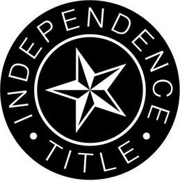 INDEPENDENCE TITLE trademark