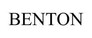 BENTON trademark